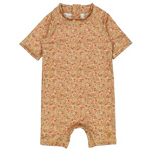 Wheat - Swimsuit Cas Baby / Badedragt, Small Porcelain Flowers